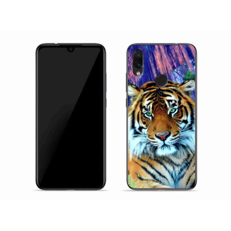 Gelový obal mmCase na mobil Xiaomi Redmi Note 7 - tygr