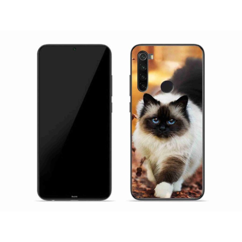 Gelový obal mmCase na mobil Xiaomi Redmi Note 8 - kočka 1
