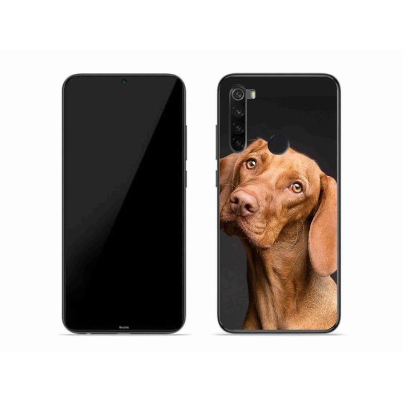Gelový obal mmCase na mobil Xiaomi Redmi Note 8 - maďarský ohař