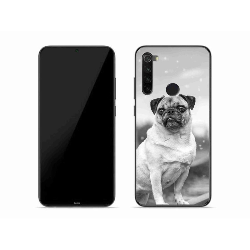 Gelový obal mmCase na mobil Xiaomi Redmi Note 8 - mops