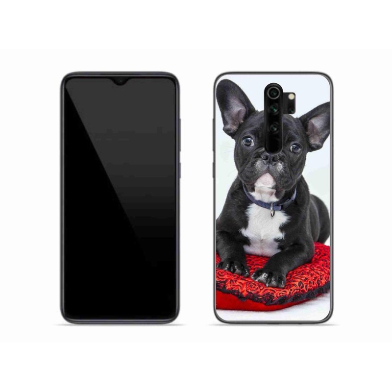 Gelový obal mmCase na mobil Xiaomi Redmi Note 8 Pro - buldok