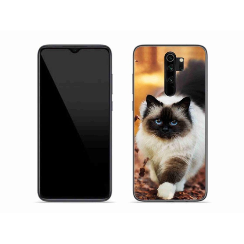 Gelový obal mmCase na mobil Xiaomi Redmi Note 8 Pro - kočka 1