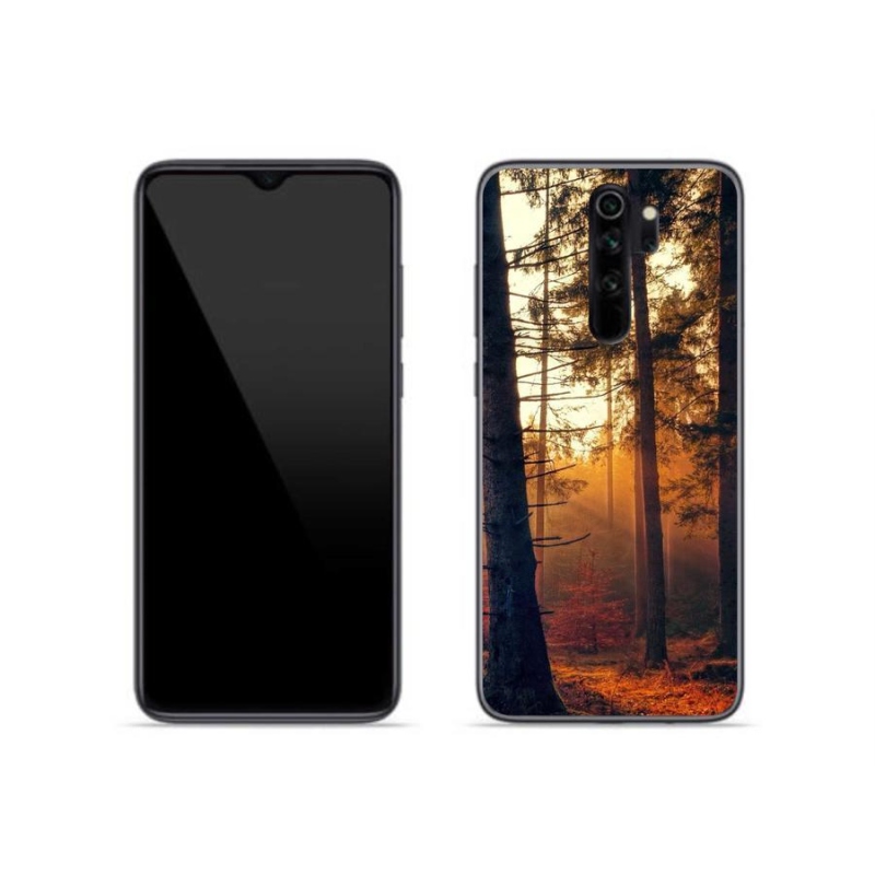 Gelový obal mmCase na mobil Xiaomi Redmi Note 8 Pro - les
