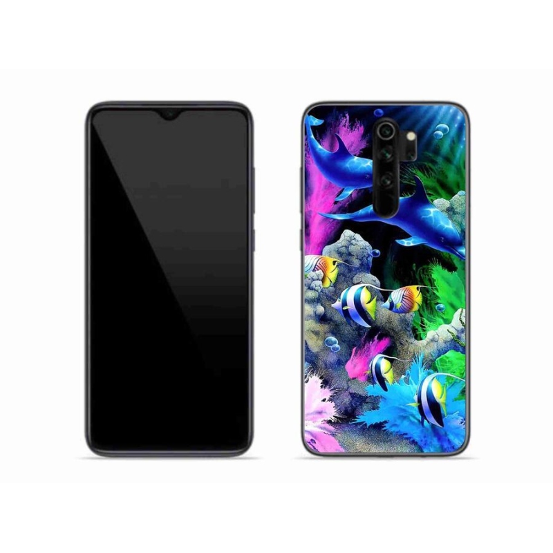 Gelový obal mmCase na mobil Xiaomi Redmi Note 8 Pro - mořský svět
