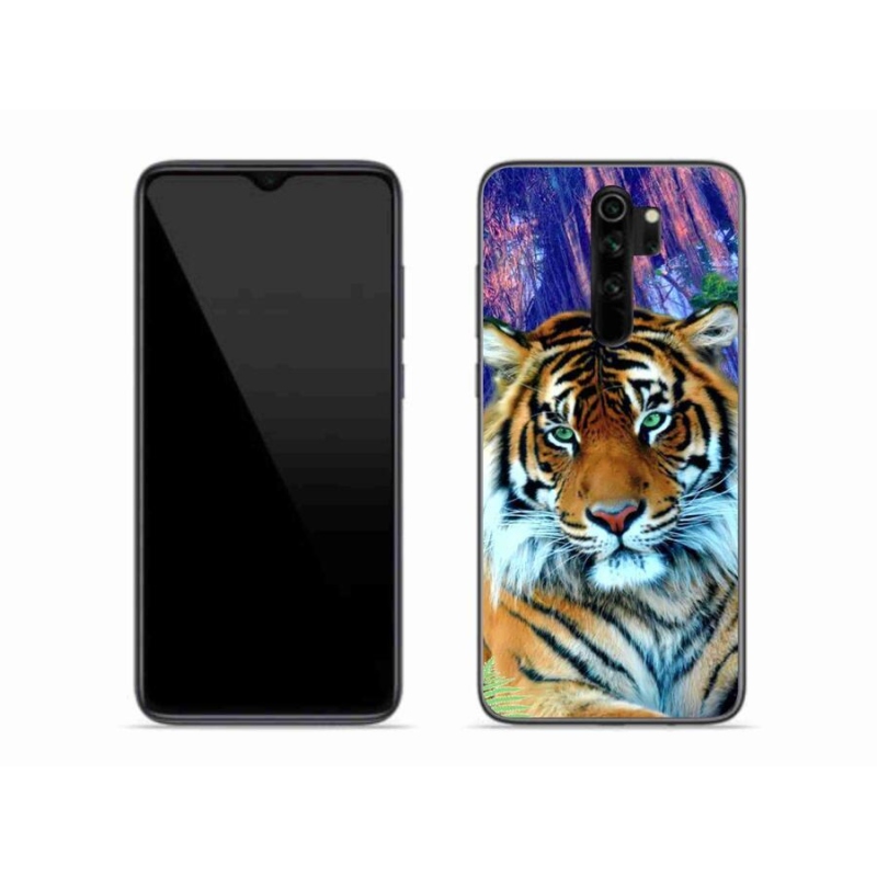Gelový obal mmCase na mobil Xiaomi Redmi Note 8 Pro - tygr