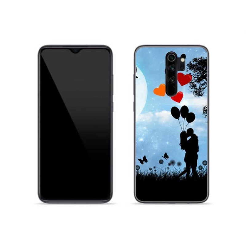 Gelový obal mmCase na mobil Xiaomi Redmi Note 8 Pro - zamilovaný pár
