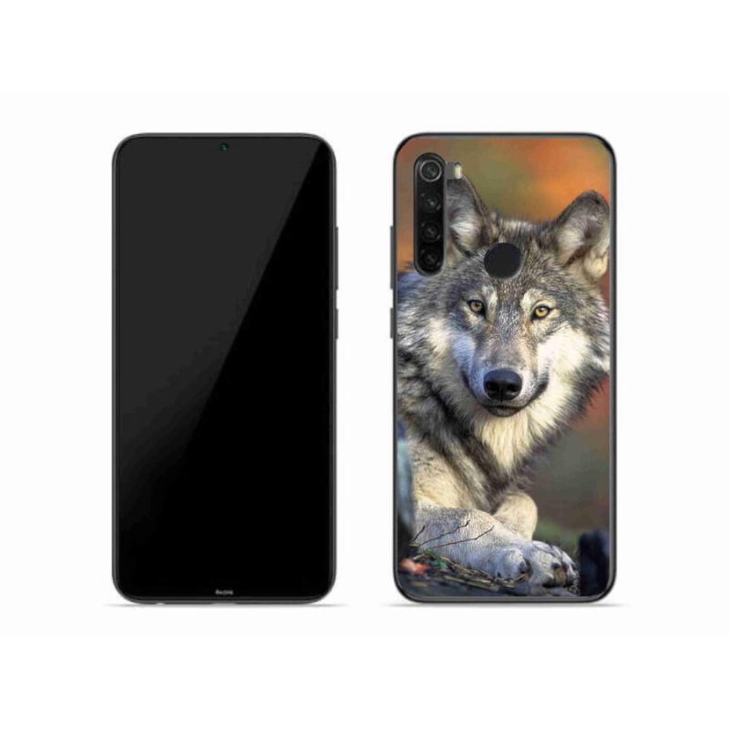 Gelový obal mmCase na mobil Xiaomi Redmi Note 8 - vlk
