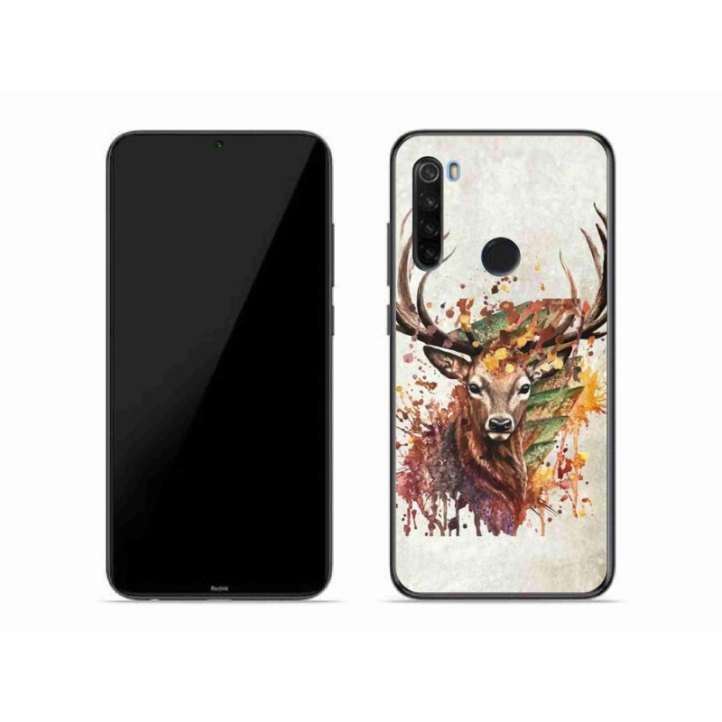 Gelový obal mmCase na mobil Xiaomi Redmi Note 8T - jelen 1