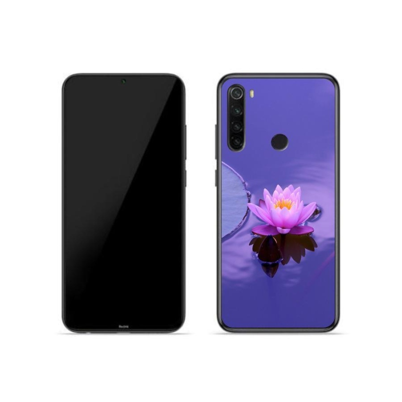 Gelový obal mmCase na mobil Xiaomi Redmi Note 8T - květ na hladině