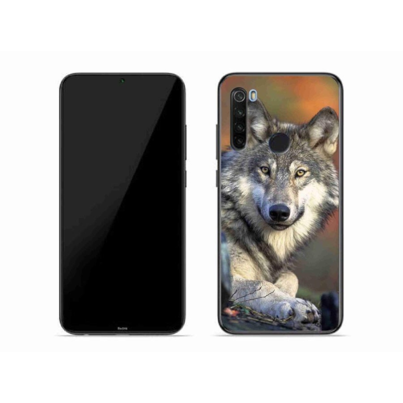 Gelový obal mmCase na mobil Xiaomi Redmi Note 8T - vlk