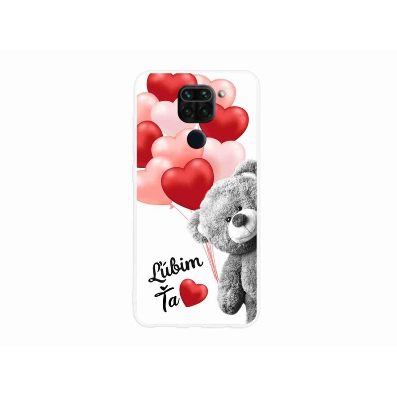 Gelový obal mmCase na mobil Xiaomi Redmi Note 9 - ľúbim ťa sk