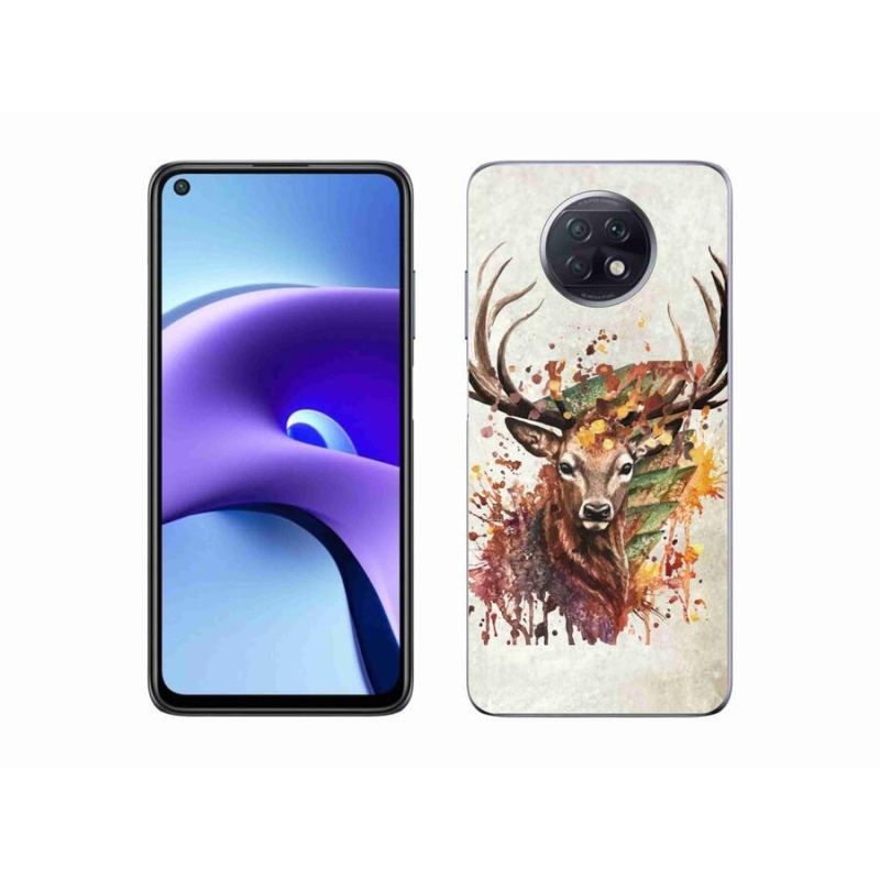 Gelový obal mmCase na mobil Xiaomi Redmi Note 9T 5G - jelen 1