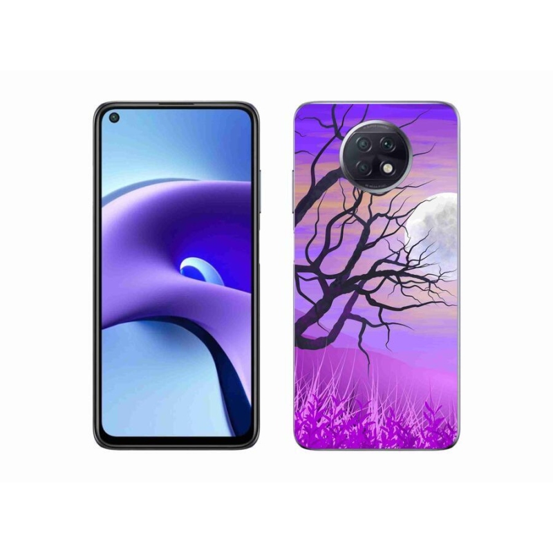 Gelový obal mmCase na mobil Xiaomi Redmi Note 9T 5G - kreslený opadaný strom