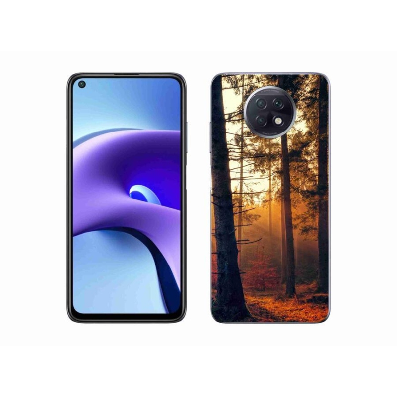 Gelový obal mmCase na mobil Xiaomi Redmi Note 9T 5G - les