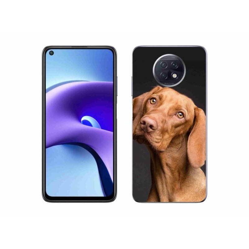 Gelový obal mmCase na mobil Xiaomi Redmi Note 9T 5G - maďarský ohař