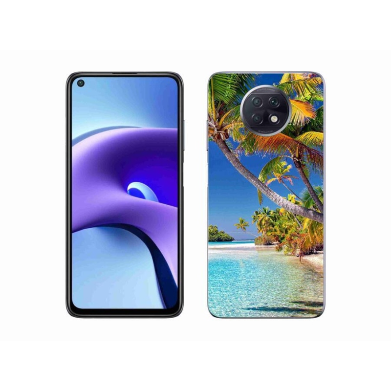 Gelový obal mmCase na mobil Xiaomi Redmi Note 9T 5G - mořská pláž