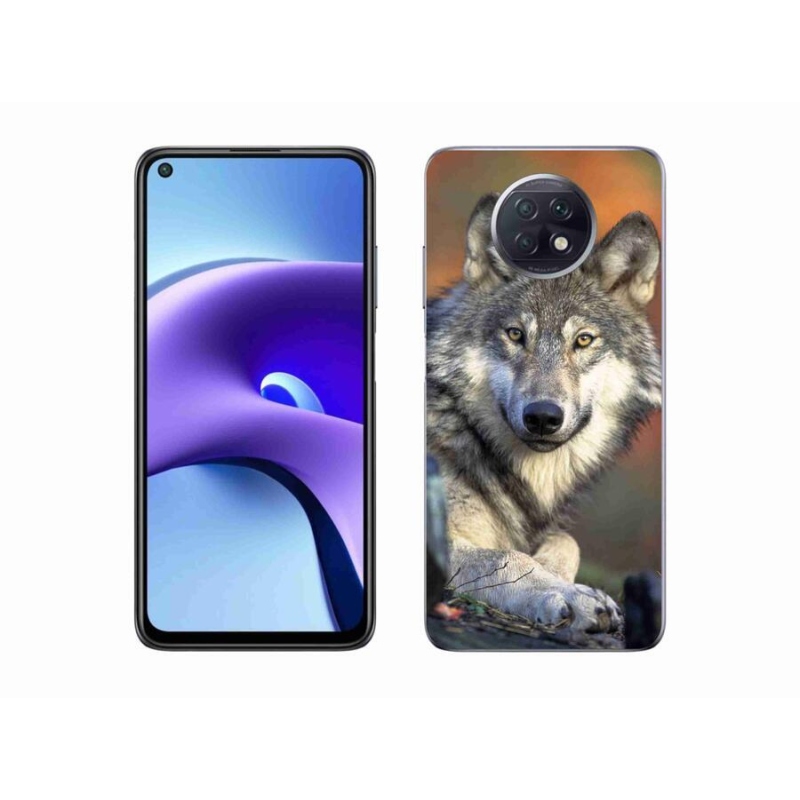Gelový obal mmCase na mobil Xiaomi Redmi Note 9T 5G - vlk