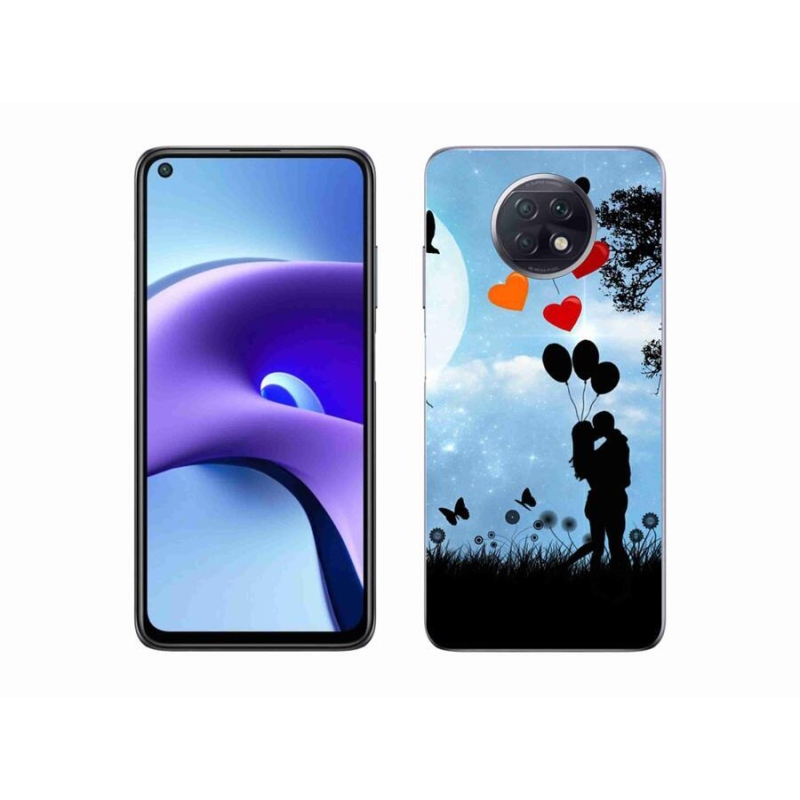 Gelový obal mmCase na mobil Xiaomi Redmi Note 9T 5G - zamilovaný pár