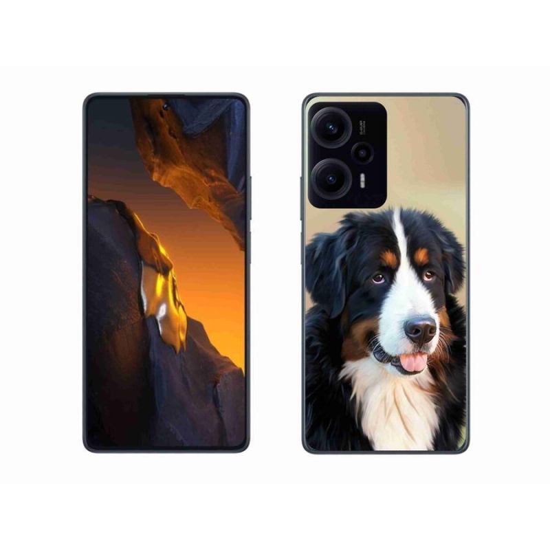 Gelový obal mmCase na Xiaomi Poco F5 - bernský salašnický pes