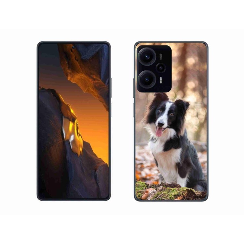 Gelový obal mmCase na Xiaomi Poco F5 - border kolie 1