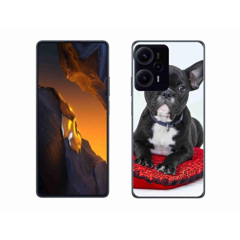 Gelový obal mmCase na Xiaomi Poco F5 - buldok