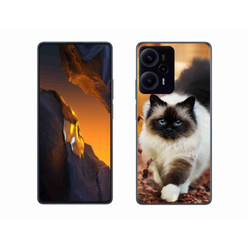 Gelový obal mmCase na Xiaomi Poco F5 - kočka