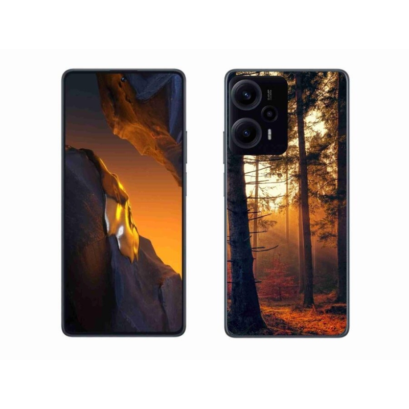 Gelový obal mmCase na Xiaomi Poco F5 - les