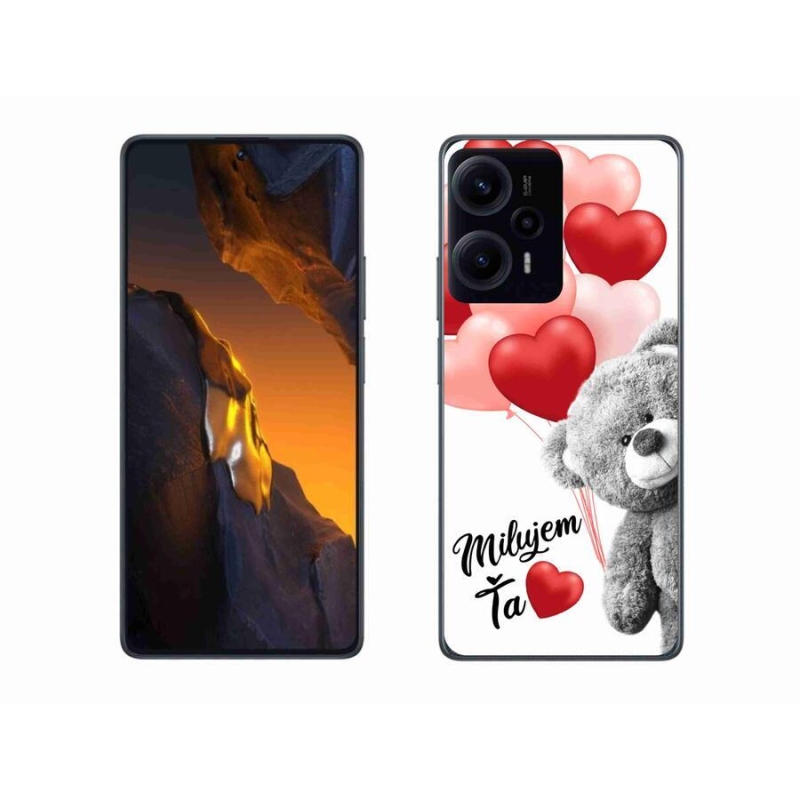 Gelový obal mmCase na Xiaomi Poco F5 - milujem Ťa sk