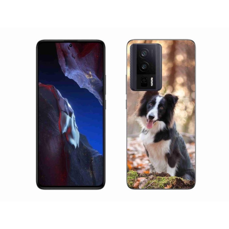 Gelový obal mmCase na Xiaomi Poco F5 Pro - border kolie 1