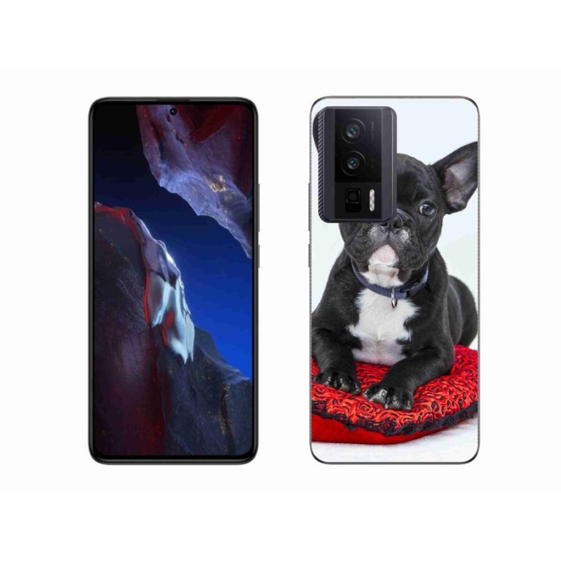 Gelový obal mmCase na Xiaomi Poco F5 Pro - buldok