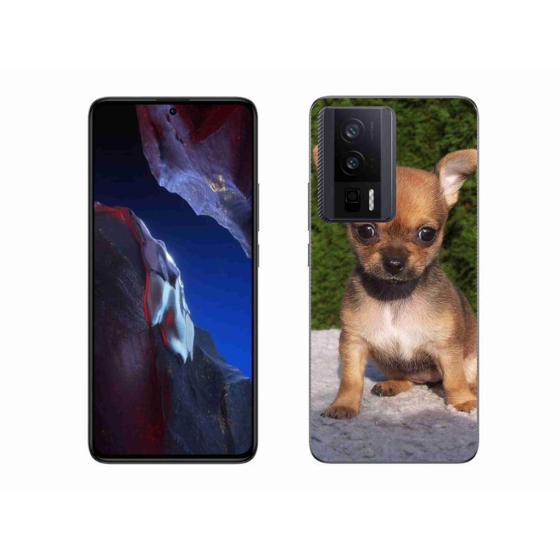 Gelový obal mmCase na Xiaomi Poco F5 Pro - čivava 3