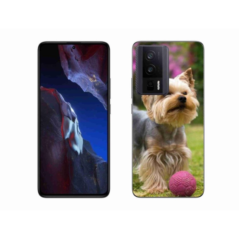 Gelový obal mmCase na Xiaomi Poco F5 Pro - jorkšír 4