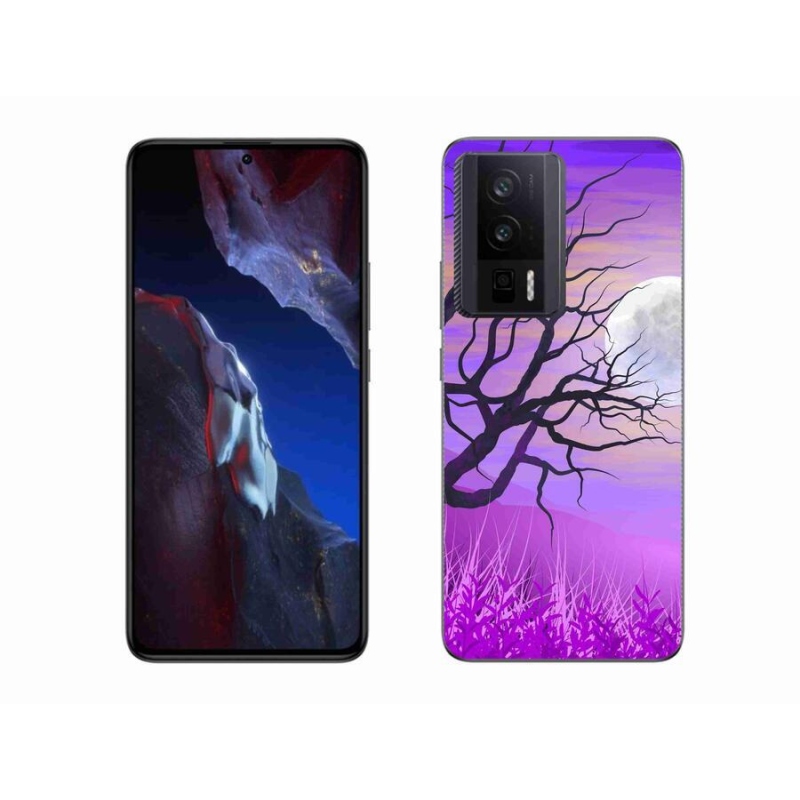 Gelový obal mmCase na Xiaomi Poco F5 Pro - kreslený opadaný strom