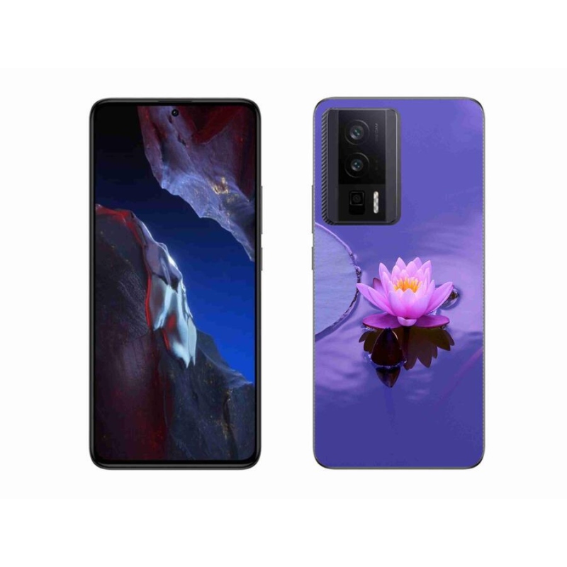 Gelový obal mmCase na Xiaomi Poco F5 Pro - květ na hladině