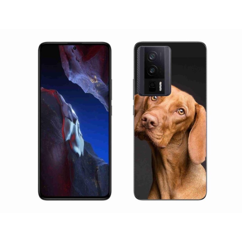 Gelový obal mmCase na Xiaomi Poco F5 Pro - maďarský ohař