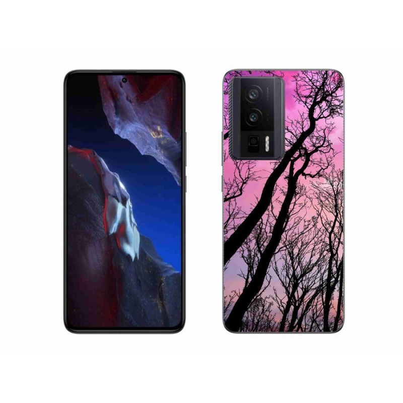 Gelový obal mmCase na Xiaomi Poco F5 Pro - opadané stromy