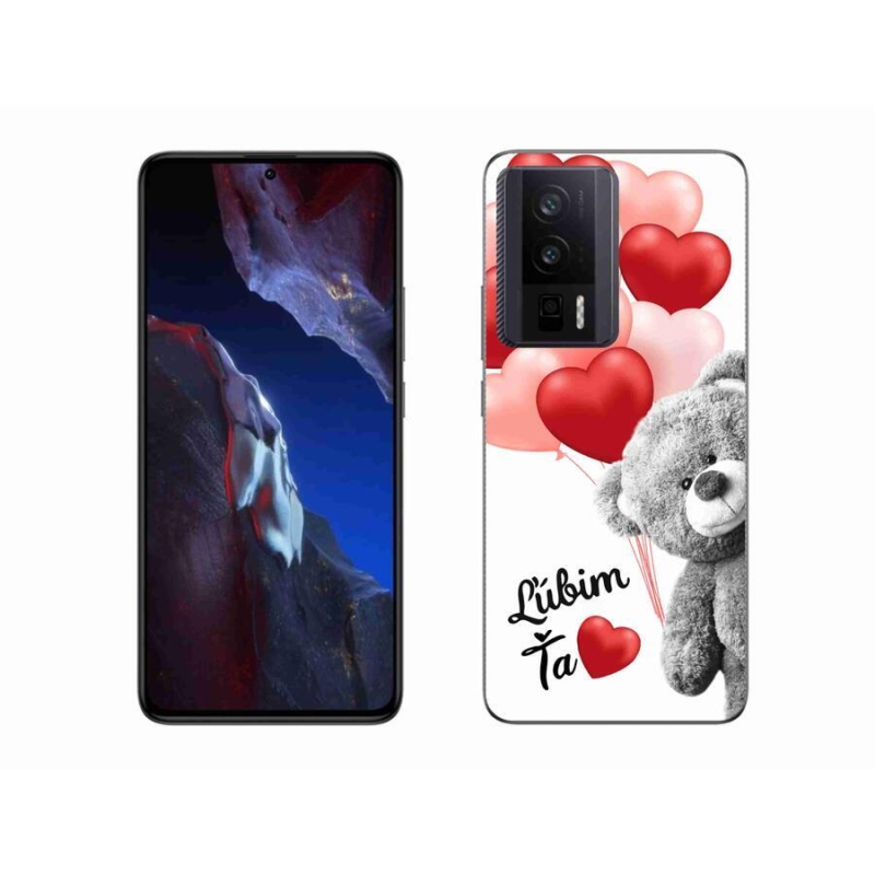 Gelový obal mmCase na Xiaomi Poco F5 Pro - ľúbim ťa sk