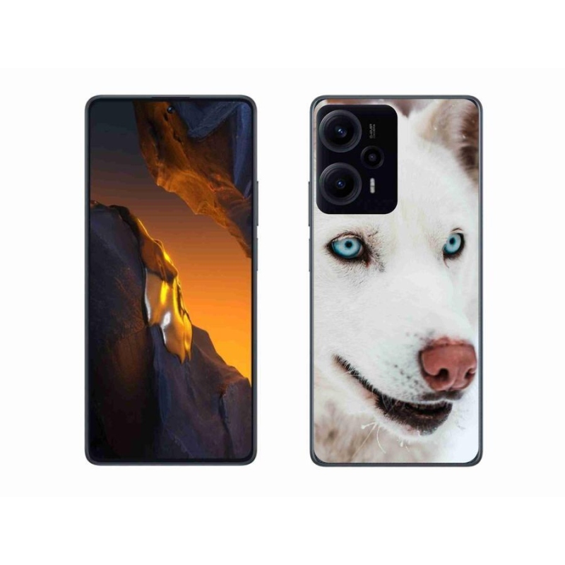 Gelový obal mmCase na Xiaomi Poco F5 - psí pohled