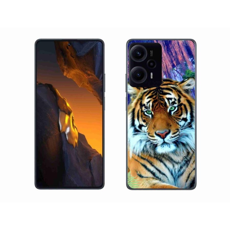 Gelový obal mmCase na Xiaomi Poco F5 - tygr