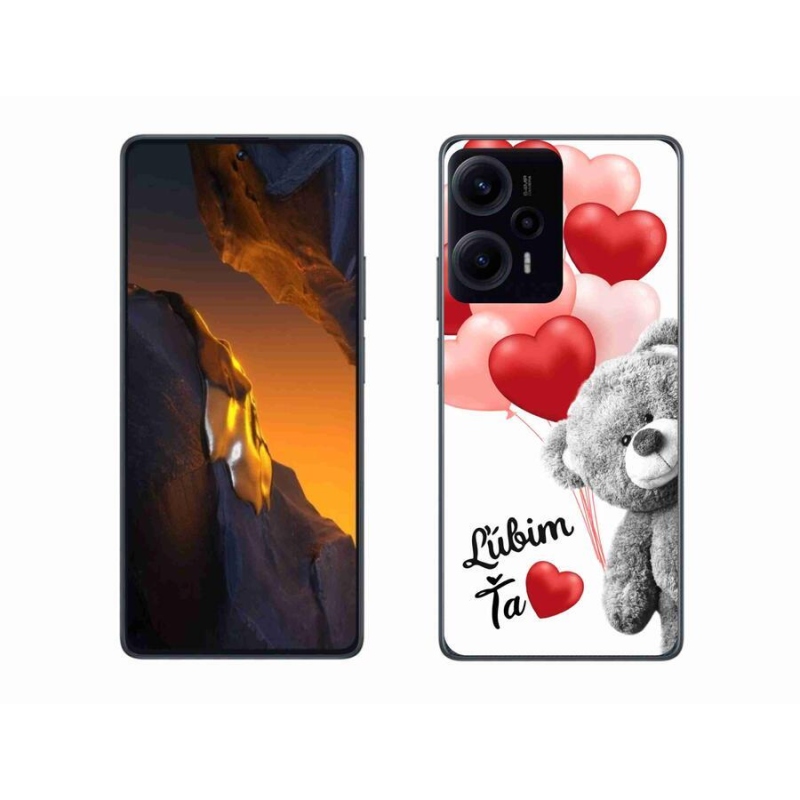 Gelový obal mmCase na Xiaomi Poco F5 - ľúbim ťa sk