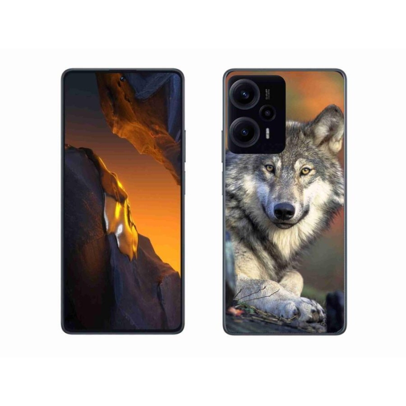 Gelový obal mmCase na Xiaomi Poco F5 - vlk