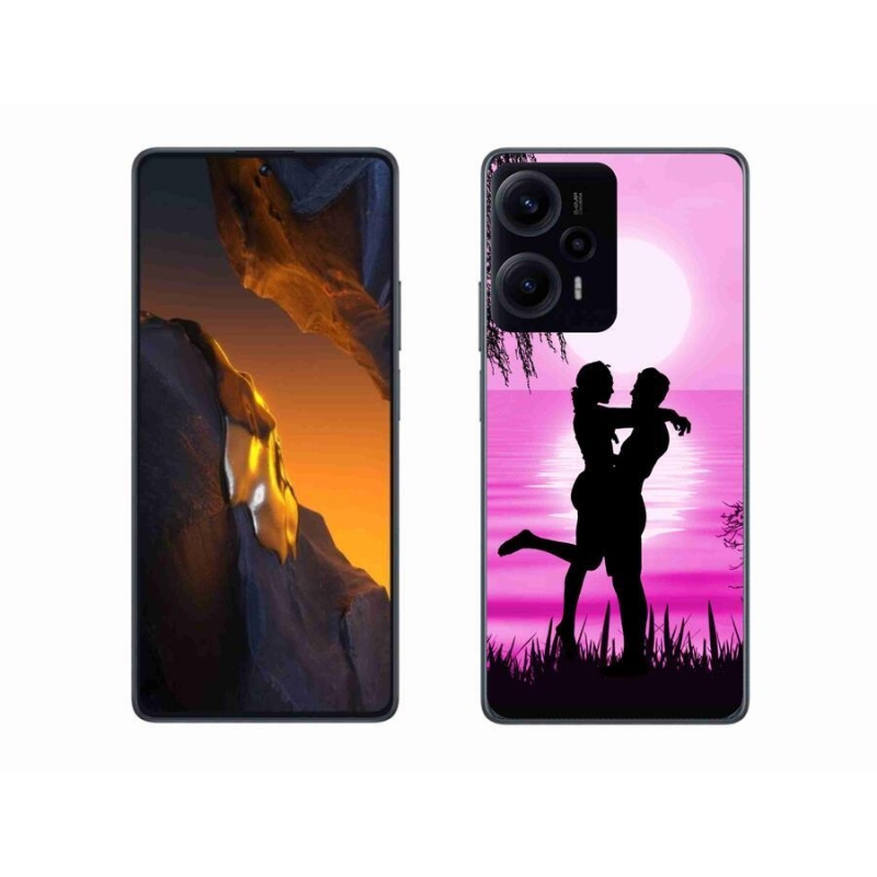 Gelový obal mmCase na Xiaomi Poco F5 - západ slunce