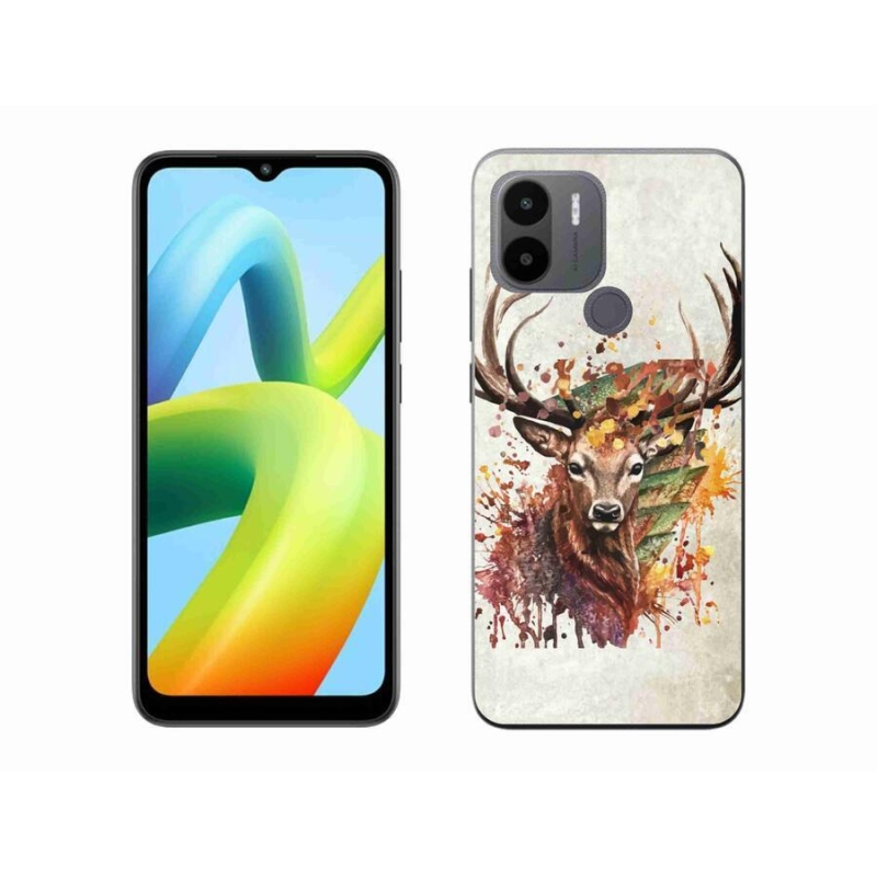 Gelový obal mmCase na Xiaomi Redmi A1+/A2+ - jelen 1