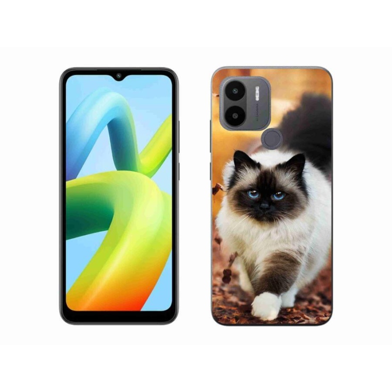 Gelový obal mmCase na Xiaomi Redmi A1+/A2+ - kočka
