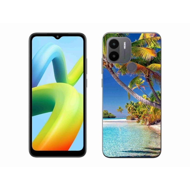 Gelový obal mmCase na Xiaomi Redmi A1+/A2+ - mořská pláž