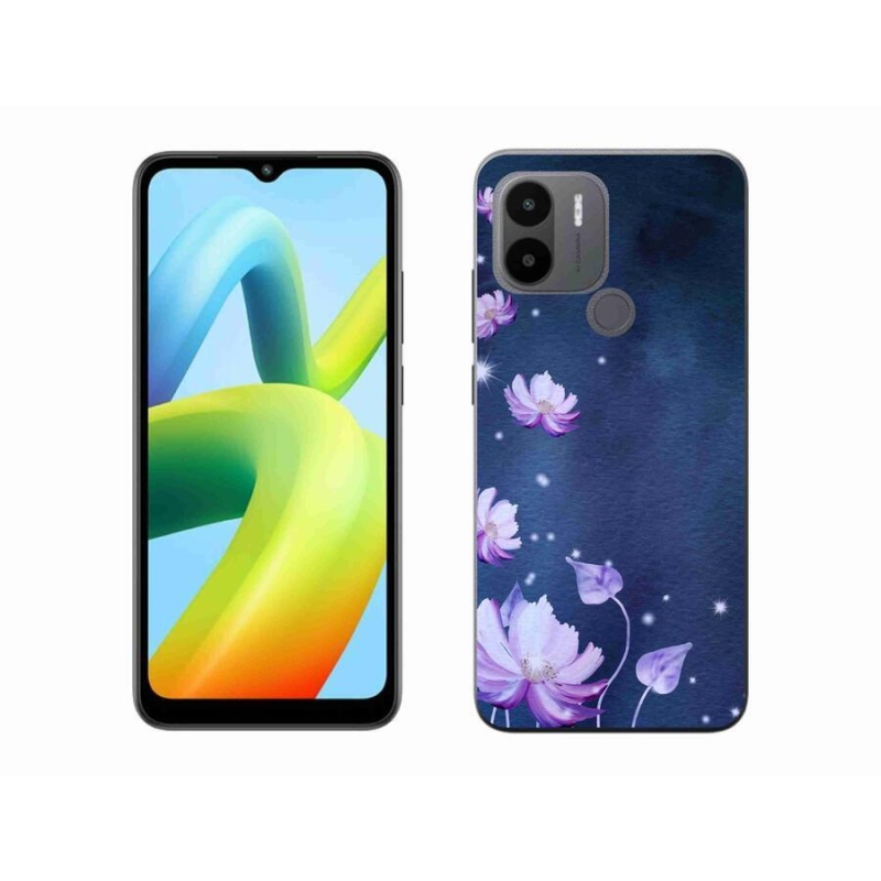 Gelový obal mmCase na Xiaomi Redmi A1+/A2+ - padající květy