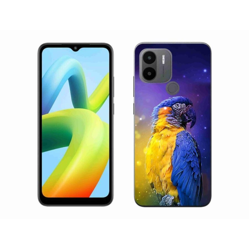 Gelový obal mmCase na Xiaomi Redmi A1+/A2+ - papoušek ara 1