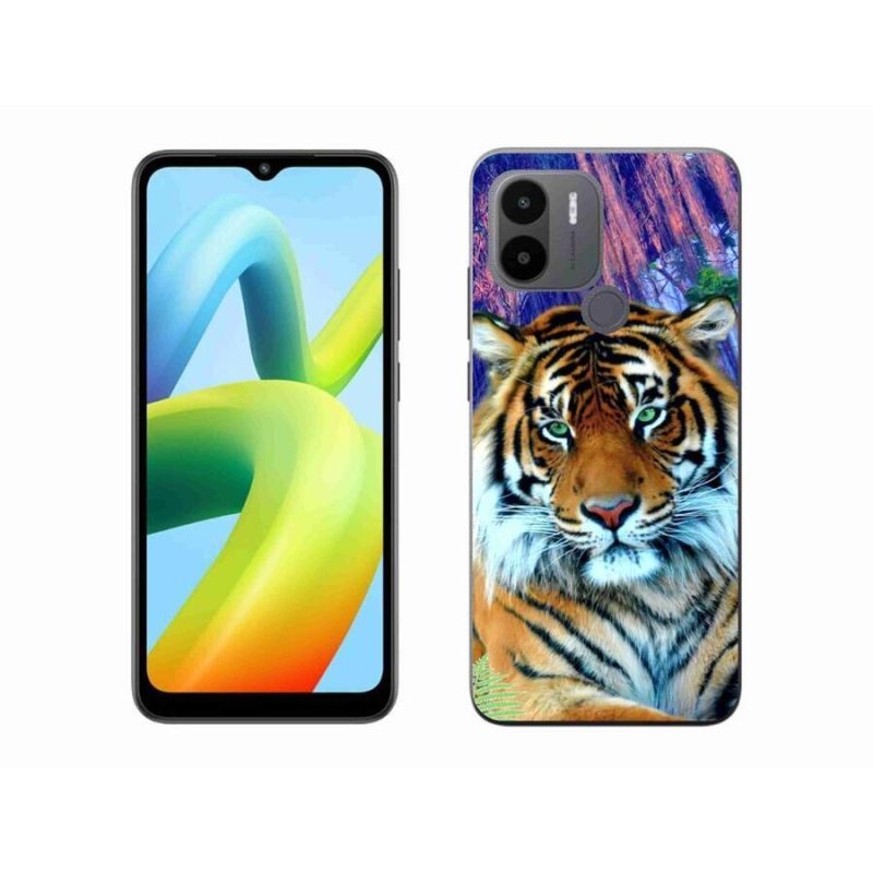 Gelový obal mmCase na Xiaomi Redmi A1+/A2+ - tygr