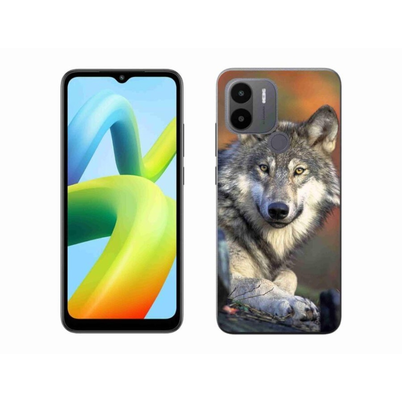 Gelový obal mmCase na Xiaomi Redmi A1+/A2+ - vlk