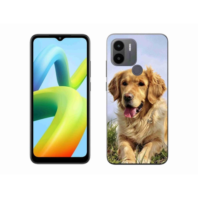 Gelový obal mmCase na Xiaomi Redmi A1+/A2+ - zlatý retrívr